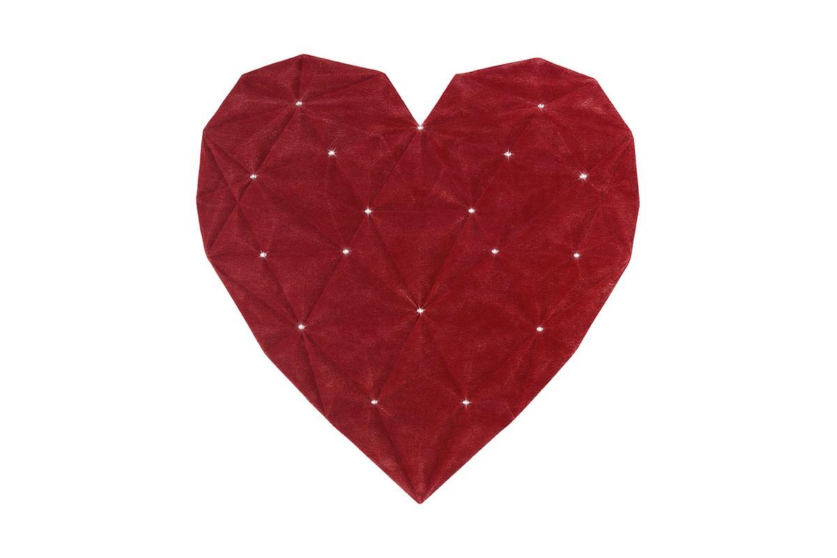 Ковер Sitap Regina di Cuori Diamond red 88350 100 х см, фото №1