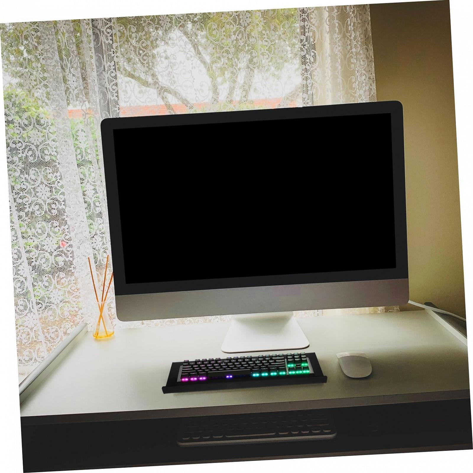 Підставка для клавіатури Нахилена акрилова Ергономічна Нековзка Сумісна Стабільна Сучасна для офісу та дому, фото №7