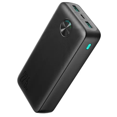 Батарея универсальная JOYROOM 20000mAh 22,5W PD, QC/3.0, 2*USB-A, USB-C In/Out Black (JR-PBF16), фото №1 Батарея универсальная JOYROOM 20000mAh 22,5W PD, QC/3.0, 2*USB-A, USB-C In/Out Black (JR-PBF16), фото №1