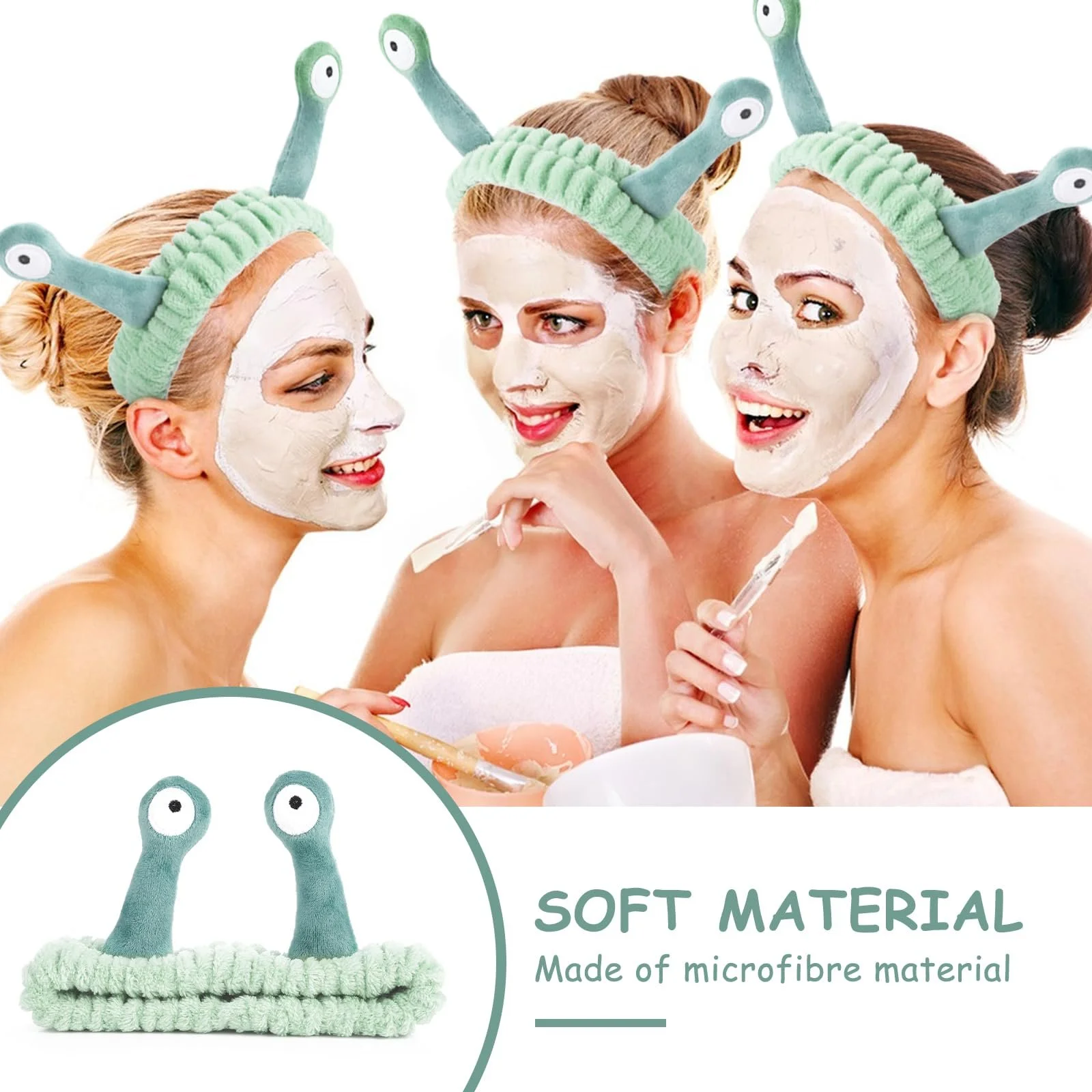 Пов'язка для волосся Sibba Snail, Косметична, фото №4