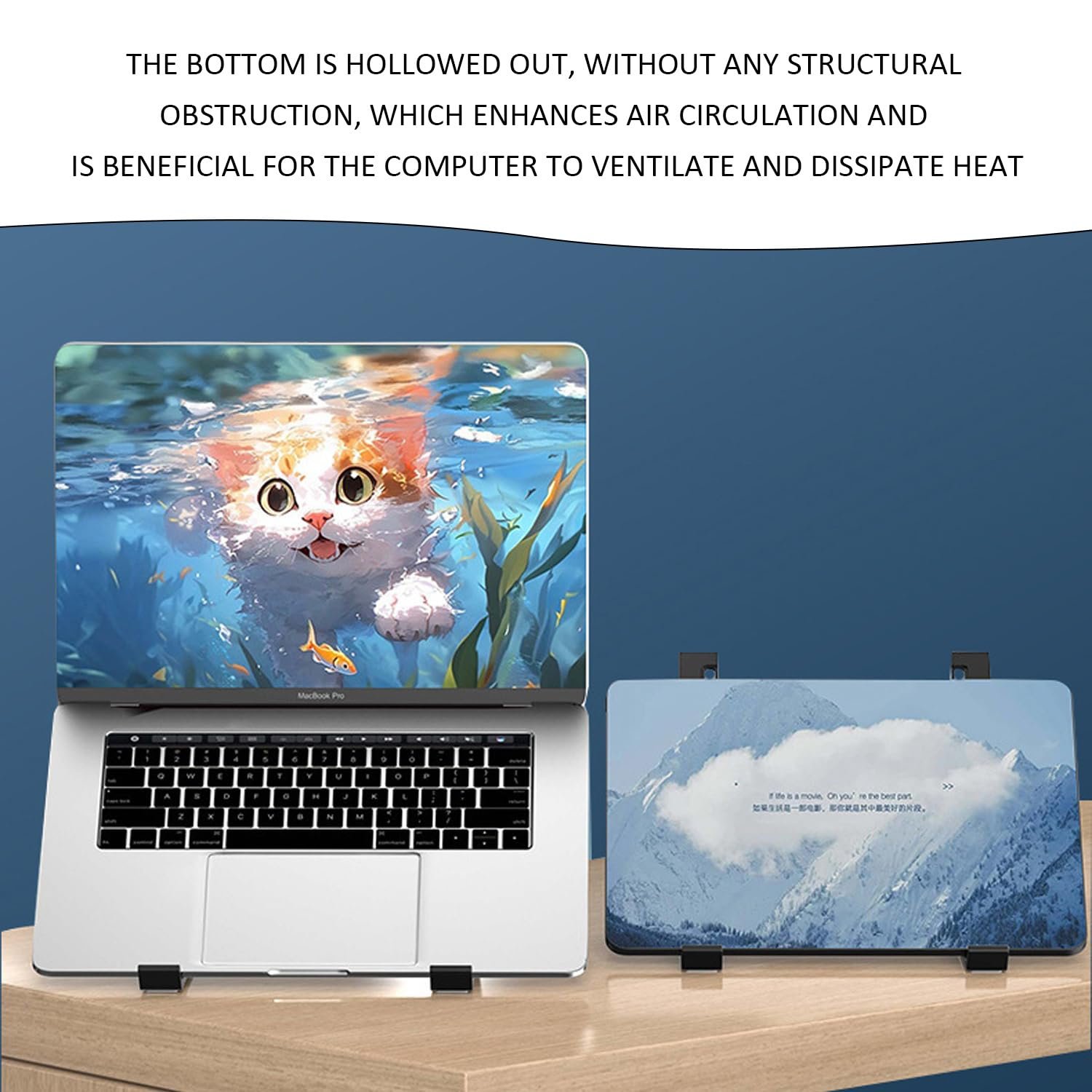 Подставка для ноутбука складная, Подставки под запястья для мыши мягкие 2 шт, Рамка поддержки портативного планшета, Дополнительная настольная подставка, Офисные принадлежности, фото №6 Подставка для ноутбука складная, Подставки под запястья для мыши мягкие 2 шт, Рамка поддержки портативного планшета, Дополнительная настольная подставка, Офисные принадлежности, фото №6