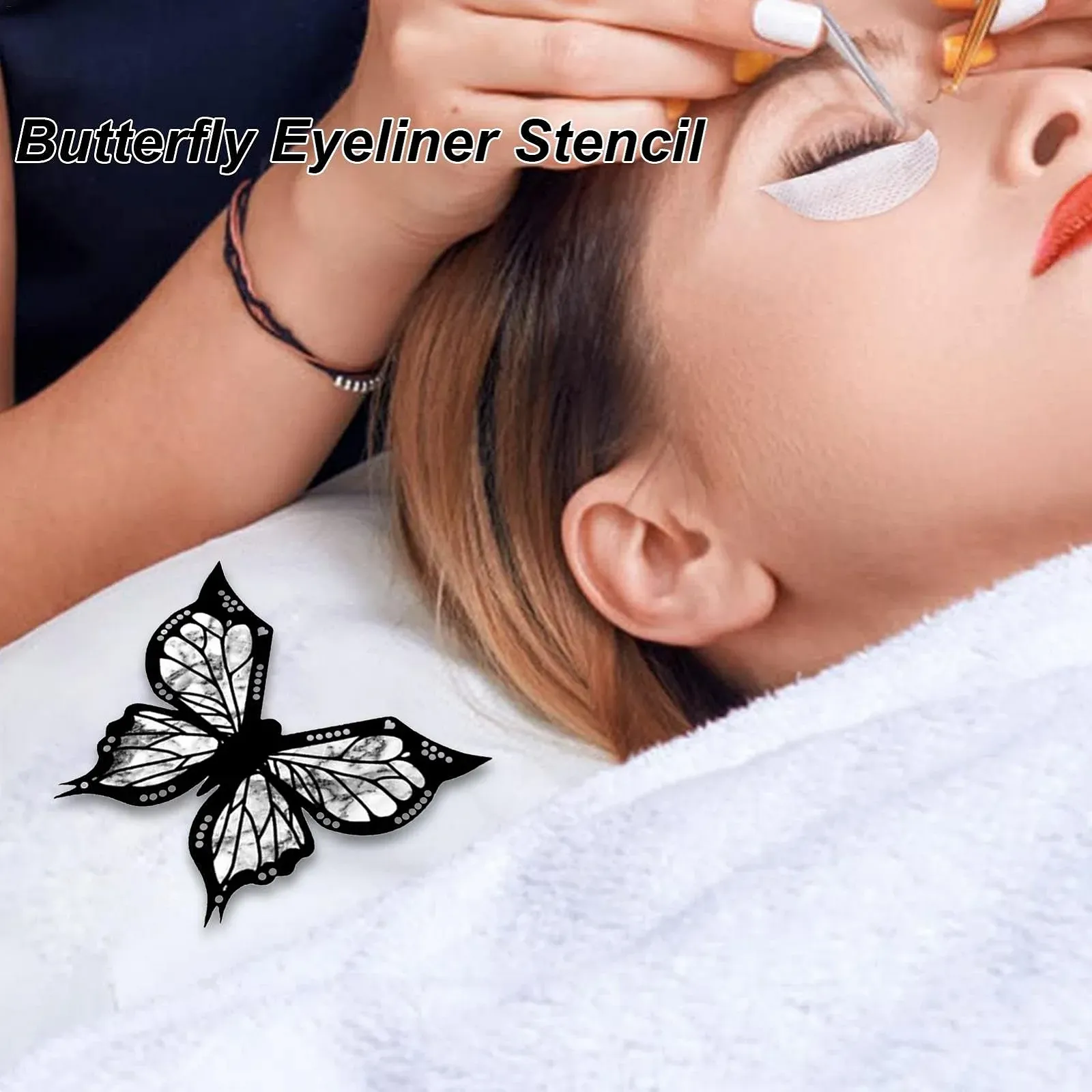 Трафарет для подводки глаз Butterfly Многофункциональный, фото №5 Трафарет для подводки глаз Butterfly Многофункциональный, фото №5