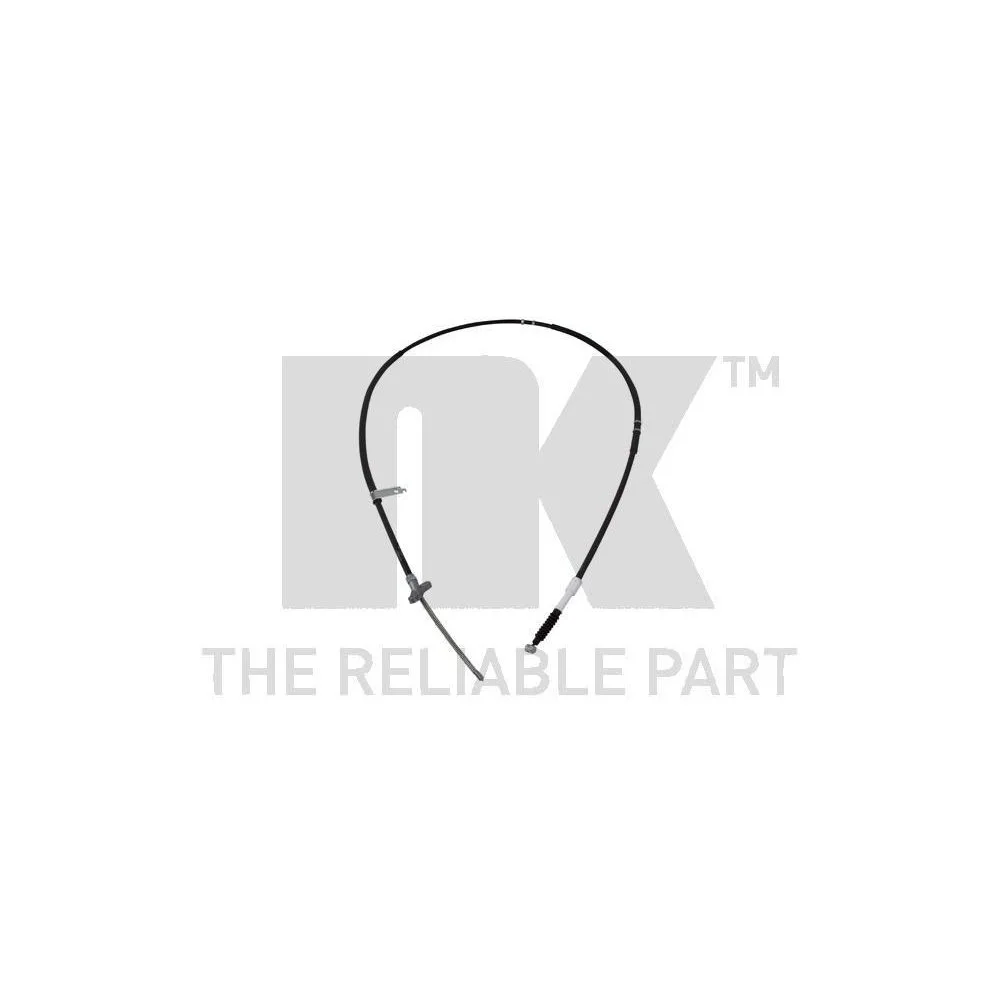 Трос стоянкового гальма NK 9045216 для TOYOTA правий, фото №1 Трос стоянкового гальма NK 9045216 для TOYOTA правий, фото №1