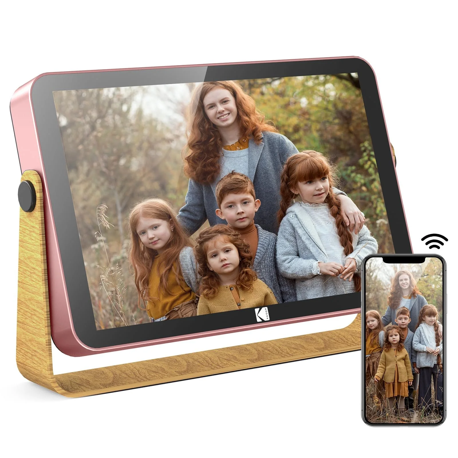 Цифровая фоторамка KODAK 10 дюймов WiFi 16 GB 1280 x 800 IPS HD Сенсорный экран с аккумулятором, фото №1
