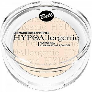 Пудра Bell HYPOAllergenic для лица и тела, освещающая 1, 6 г - Фото 1