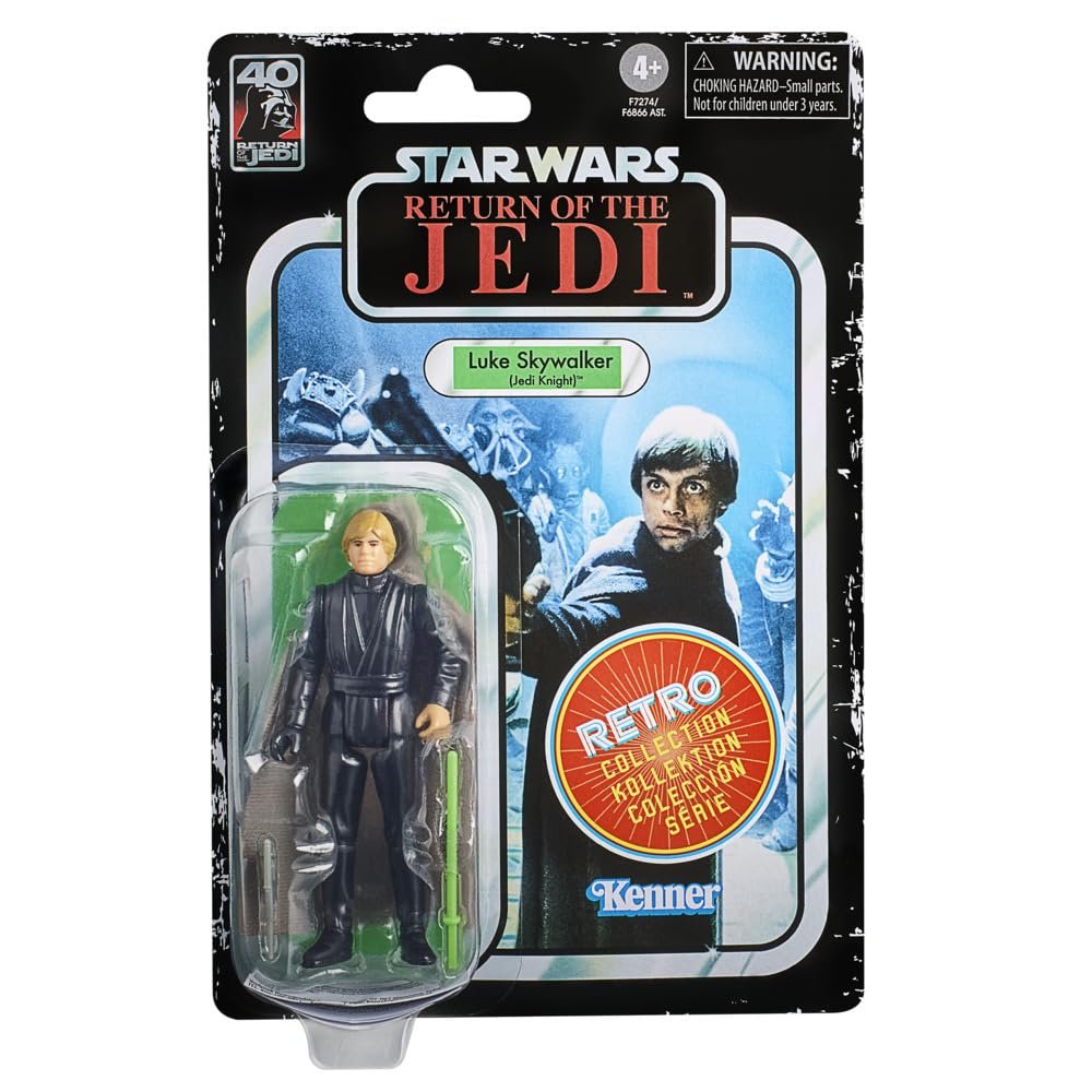 Фігурка Star Wars Retro Collection Люк Скайвокер (Джедай-лицар) 9,5 см, фото №2