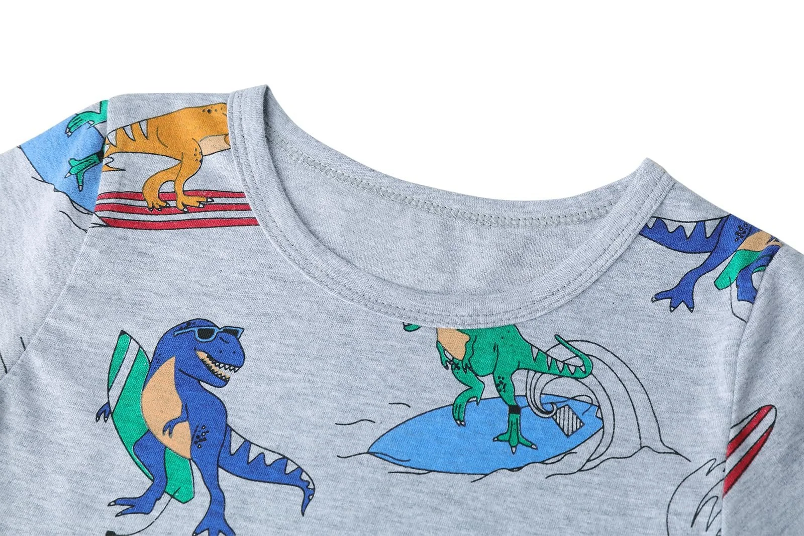 Комплект піжам для хлопчиків Динозавр Бавовна, фото №4