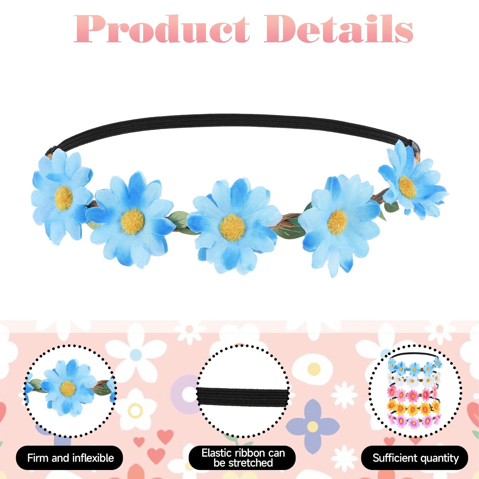 Венок Цветок ромашки, фото №3 Венок Цветок ромашки, фото №3