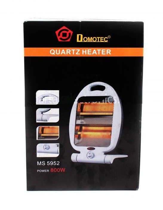 Настільний інфрачервоний нагрівач Domotec MS-5952 800W Білий 210082, фото №2
