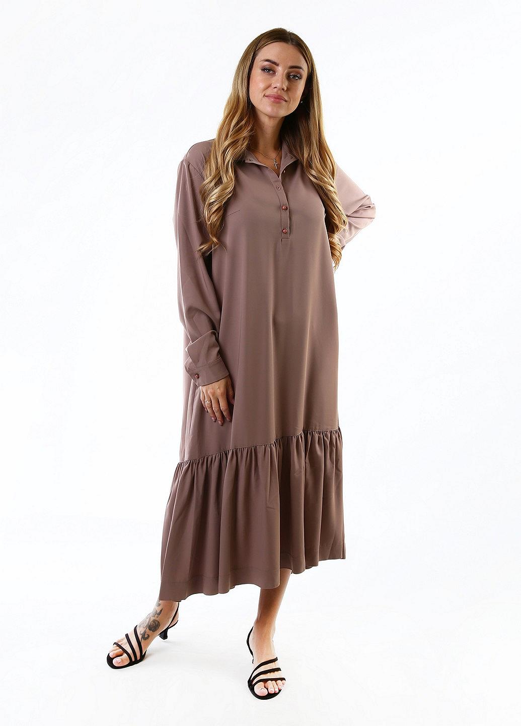 Платье inDresser L Бежевый (IN-F0227Ю034А-Beige), фото №2