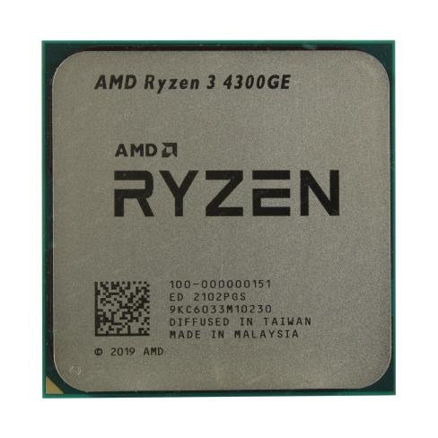 Процессор AMD Ryzen 3 4300GE (100-000000151), фото №1