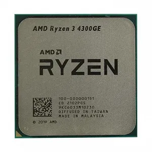 Купить Процессор AMD Ryzen 3 4300GE (100-000000151) - Фото 1 Процессор AMD Ryzen 3 4300GE (100-000000151) - Фото 1
