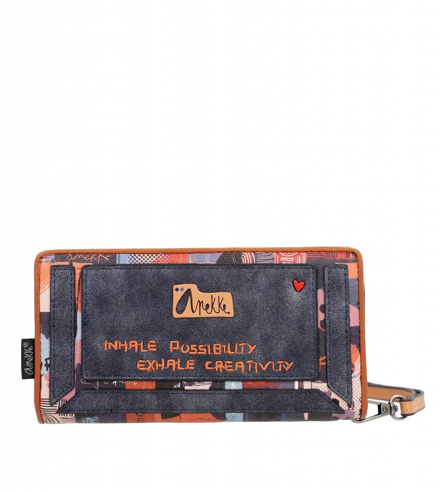 Гаманець Anekke Contemporary Nagare RFID L Багатокольоровий, фото №1