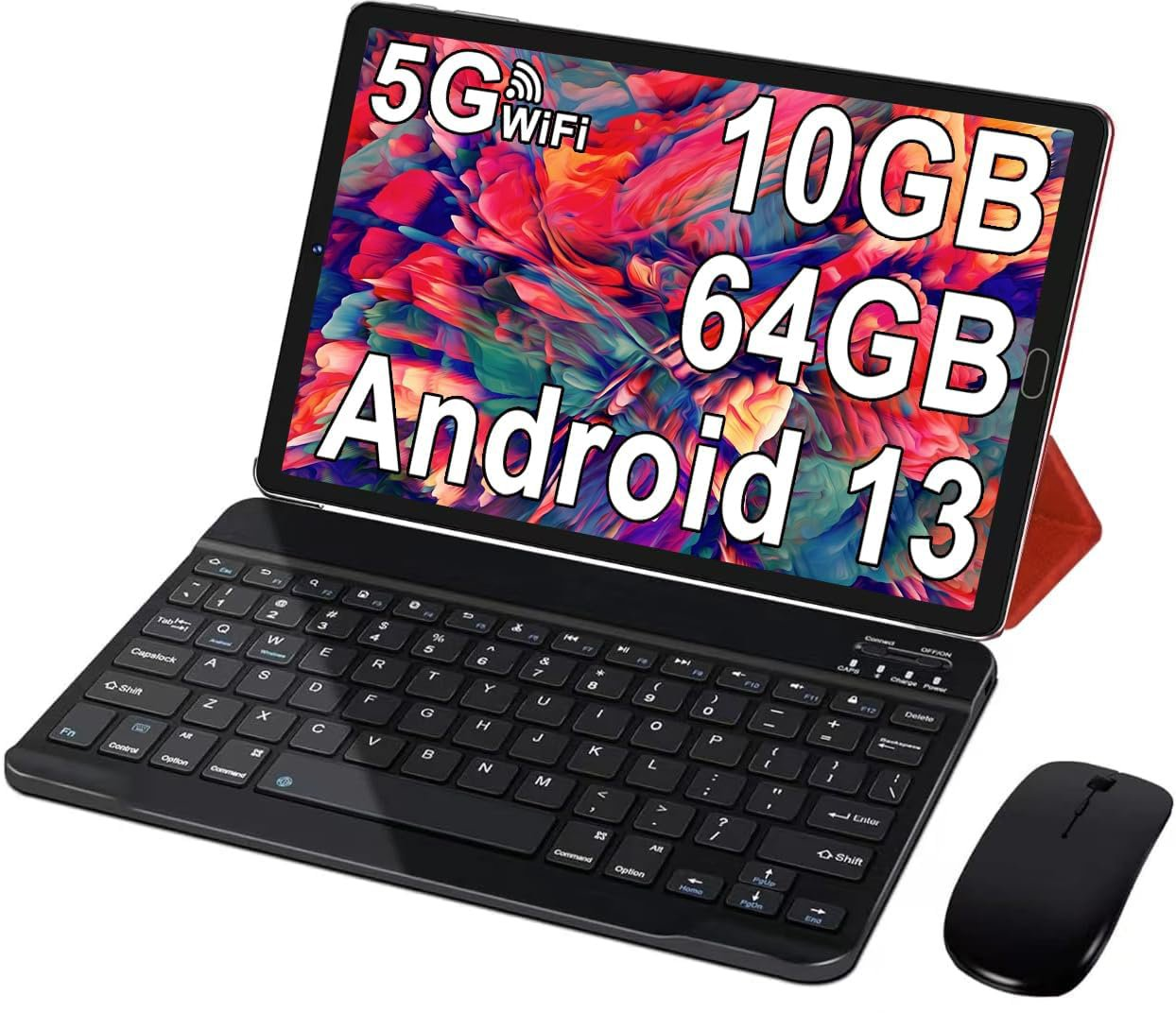 Планшет 10" Goodtel G2 4+6/64Gb 4 ядер Android 13 6000 mAh Красный, фото №1