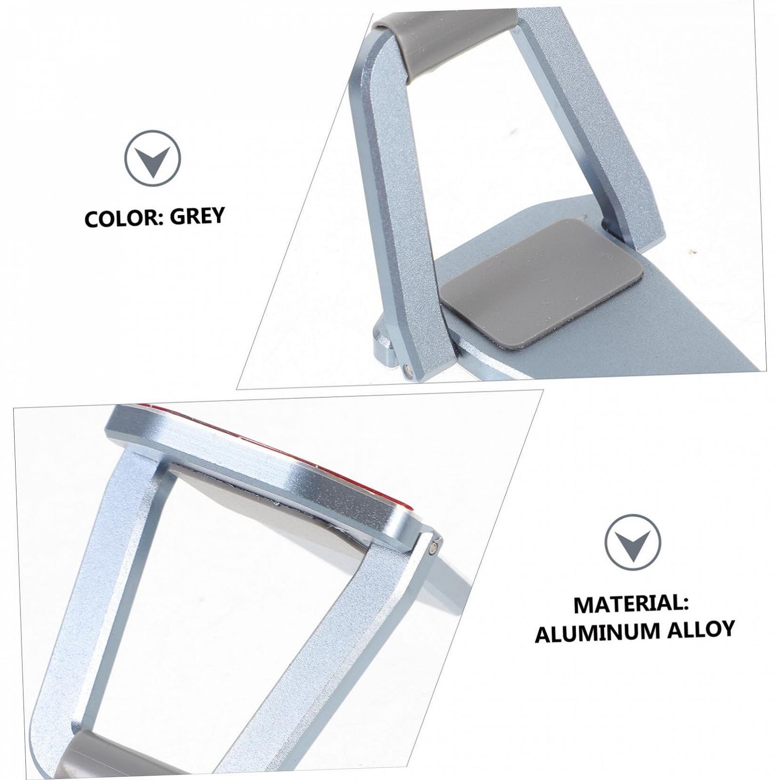 Подставка для ноутбука алюминиевая, регулируемая по высоте с наклоном, нескользящая, прочная подставка для ноутбука для эргономичной работы за столом, легкая, тонкий дизайн, случайный цвет, фото №5