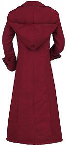 Пальто Gothicana by EMP Жіноче З великим капюшоном Фіолетовий synthetic.ua - Фото 1