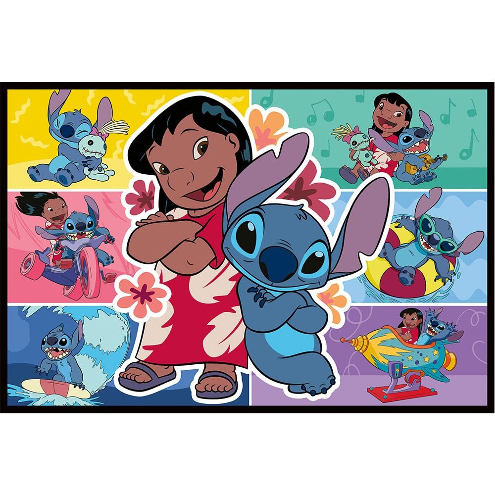 Пазл Trefl Lilo & Stitch Кумедне життя Стіча 2-в-1 2 x 200 деталей, фото №3