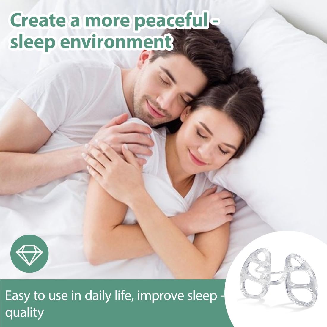 Затычки от храпа, 4 шт. Разделитель для носа, многоразовый, фото №5