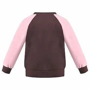 Свитшот Sunny Fashion для девочек, с принтом сердечка Love Heart, серый, с длинными рукавами, размер 110-146 synthetic.ua - Фото 1