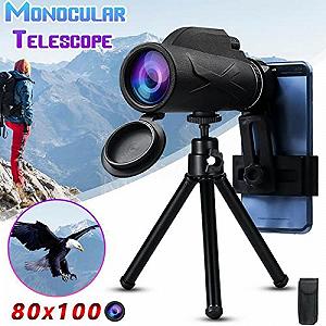 Монокуляр Teleskop 80x100 Водонепроницаемый synthetic.ua - Фото 1