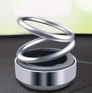 Ароматизатор в автомобиль Левитирующие кольца от солнечного света MIO 1 сменный картридж Серый 050967 synthetic.ua - Фото 1