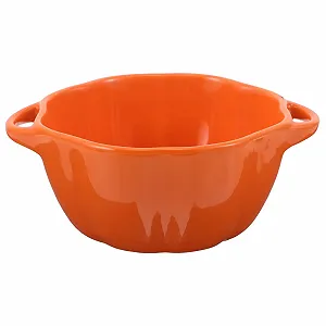 Міні-Гусятниця у формі гарбуза керамічна для супу та десертів декоративна - Фото 1