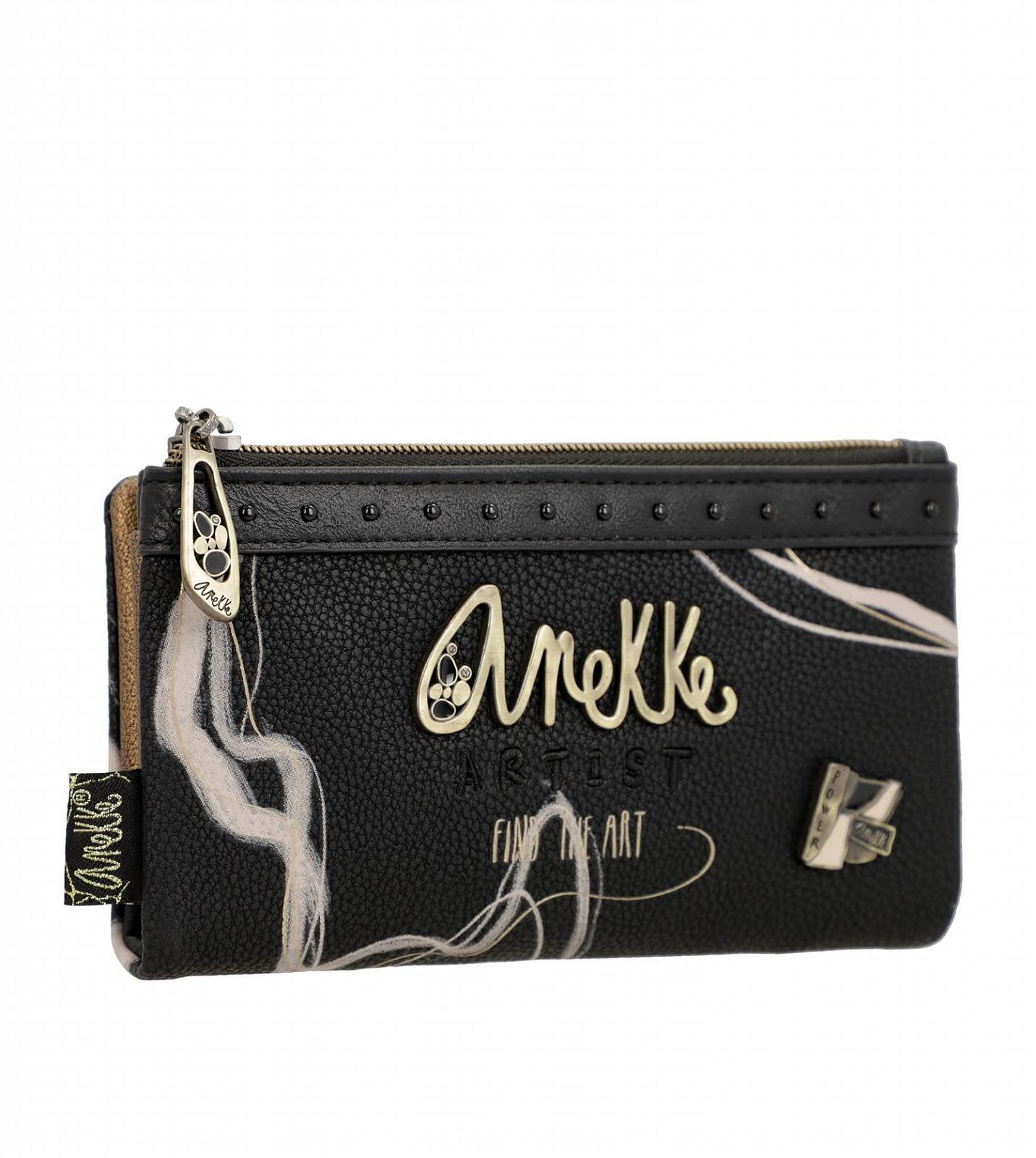 Кошелек Anekke Nature Shod? Гибкий RFID Кошелек L Черный, Разноцветный, RFID кошелек, фото №2