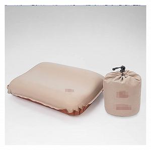 Подушка AISHANBAIHUODIAN Camping Pillow 3D TOFU Надувна Подушка Ультралегка Портативна Подушка для Сну Дорожня Повітряна Подушка для Шиї Хакі - Фото 1