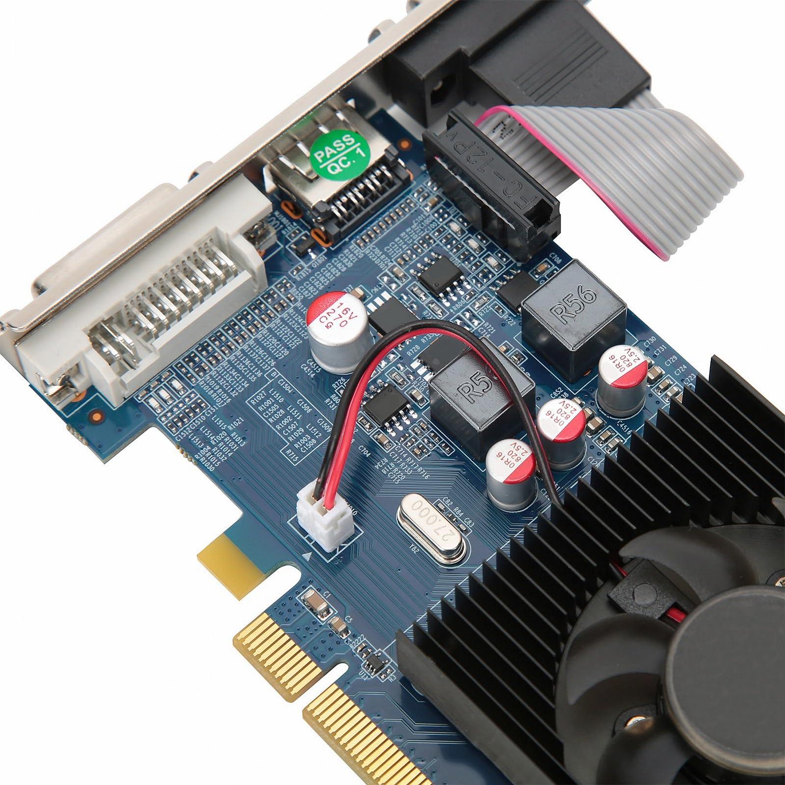 Графічна карта VBESTLIFE HD6450 2G 64bit DDR3 з інтерфейсом PCI Express 3.0 для офісного настільного комп'ютера, фото №6 Графічна карта VBESTLIFE HD6450 2G 64bit DDR3 з інтерфейсом PCI Express 3.0 для офісного настільного комп'ютера, фото №6