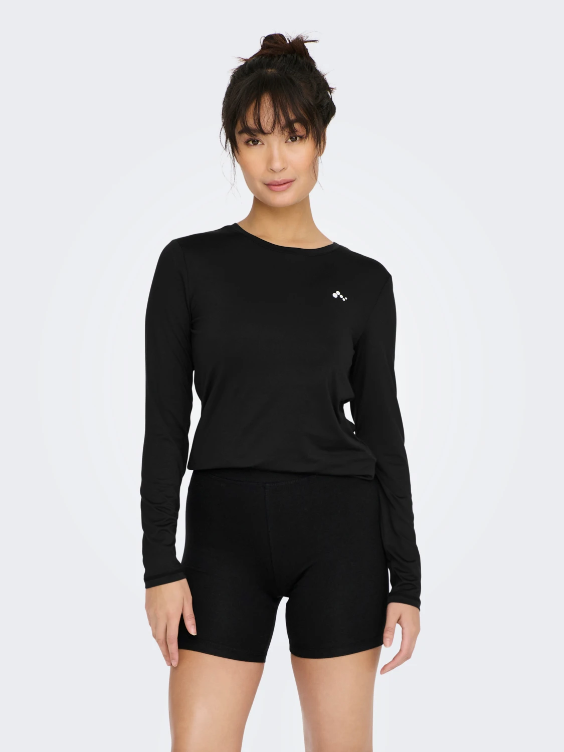 Шорти ONPNOON MW JRS SHORTS NOOS 15206049- Only Play Чорний M, фото №1
