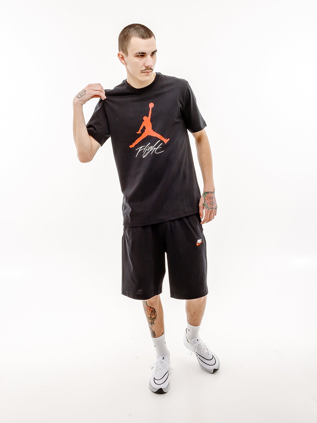Футболка Jordan JUMPMAN FLIGHT HBR TEE L, фото №4
