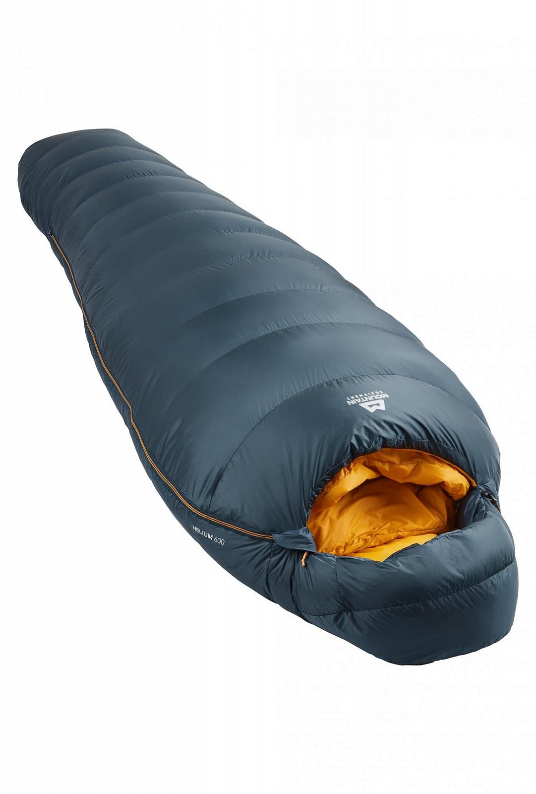 Спальный мешок Mountain Equipment Helium 600 мужской с левой молнией Majolica Blue, фото №2