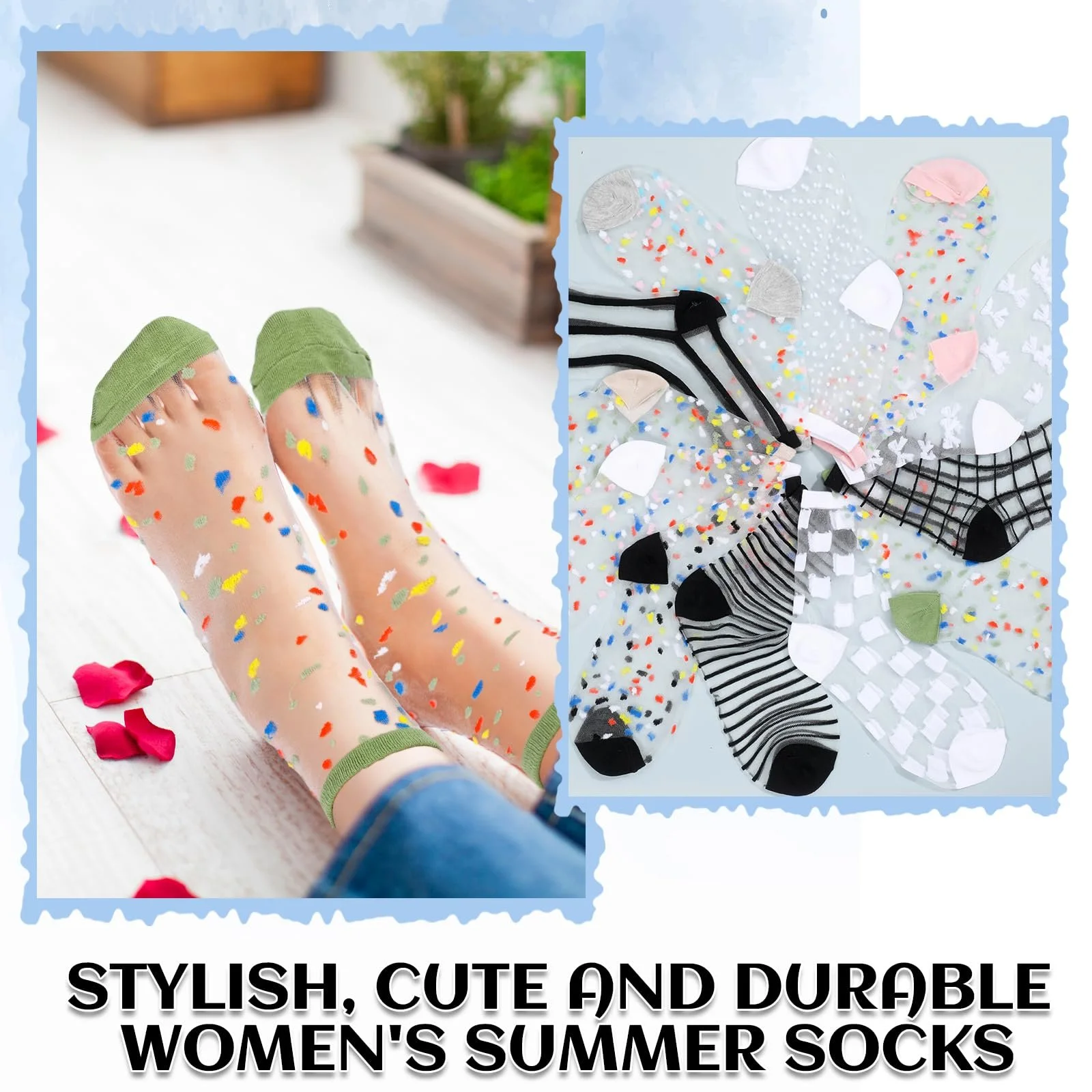 Шкарпетки Прозорі Neer 12 пар Жіночі, фото №5