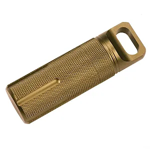 Коробка для таблеток YOOJIA Small Aluminium, контейнер, спорядження для виживання, армійський зелений, один розмір synthetic.ua - Фото 1