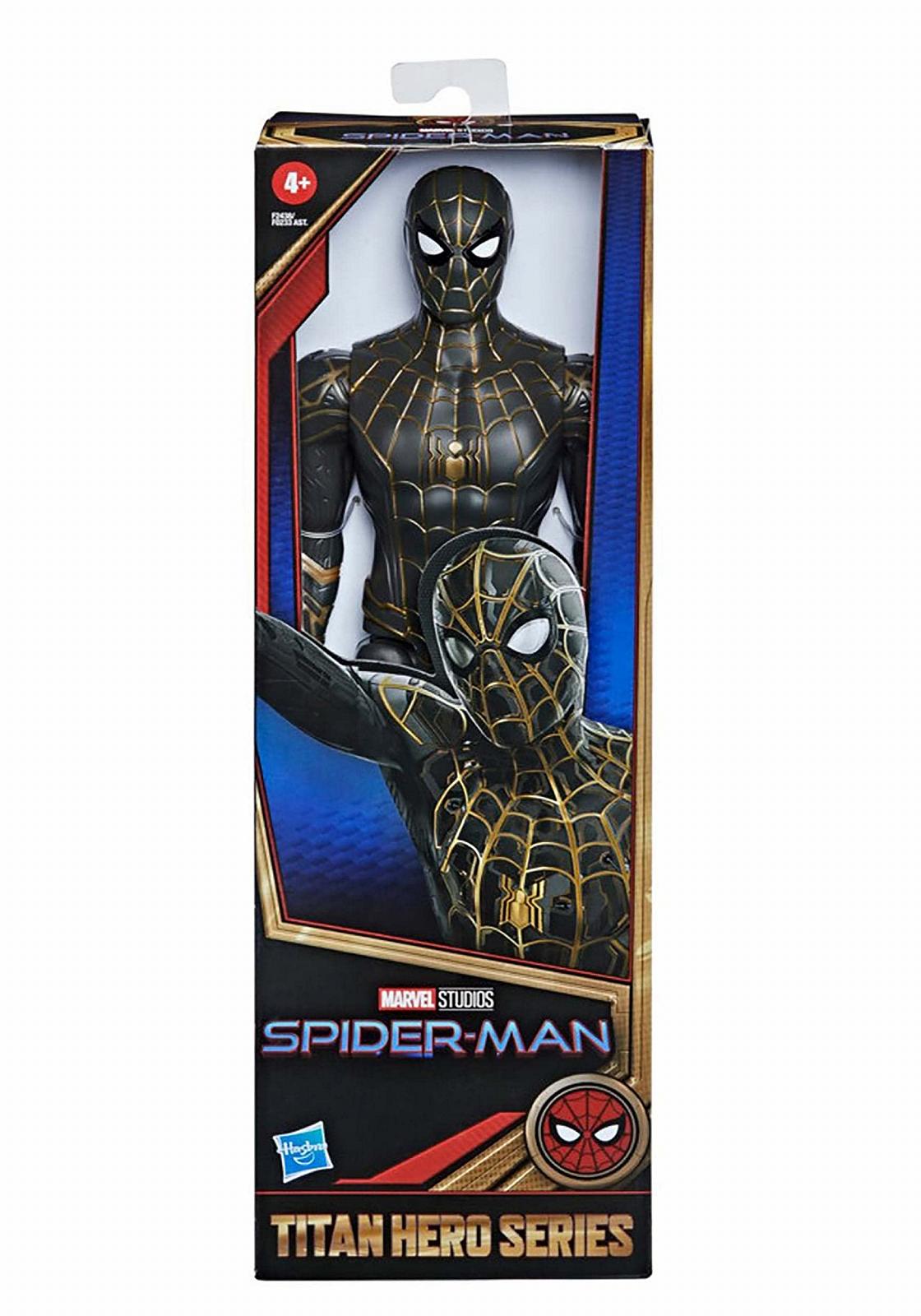 Фигурка Человек-паук Marvel Titan Hero Series 30 см, Черно-золотой костюм, фото №4