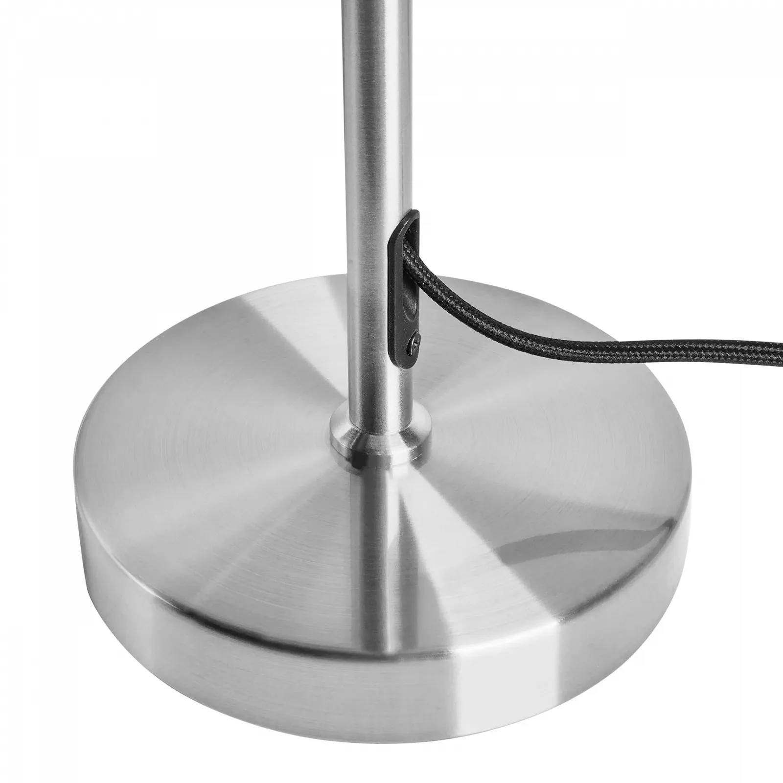 Настільна лампа Beliani Sibun Металева Срібляста 62 см, фото №6