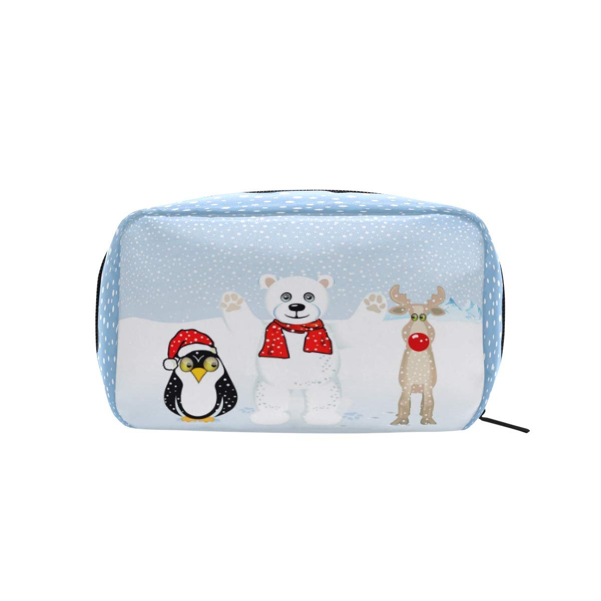 Косметичка Mnsruu Пінгвін, Ведмідь і Північний олень, фото №2 Косметичка Mnsruu Пінгвін, Ведмідь і Північний олень, фото №2
