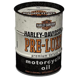 Скарбничка Nostalgic-Art Harley-Davidson PRE-Luxe металева вінтажна 600 мл - Фото 1