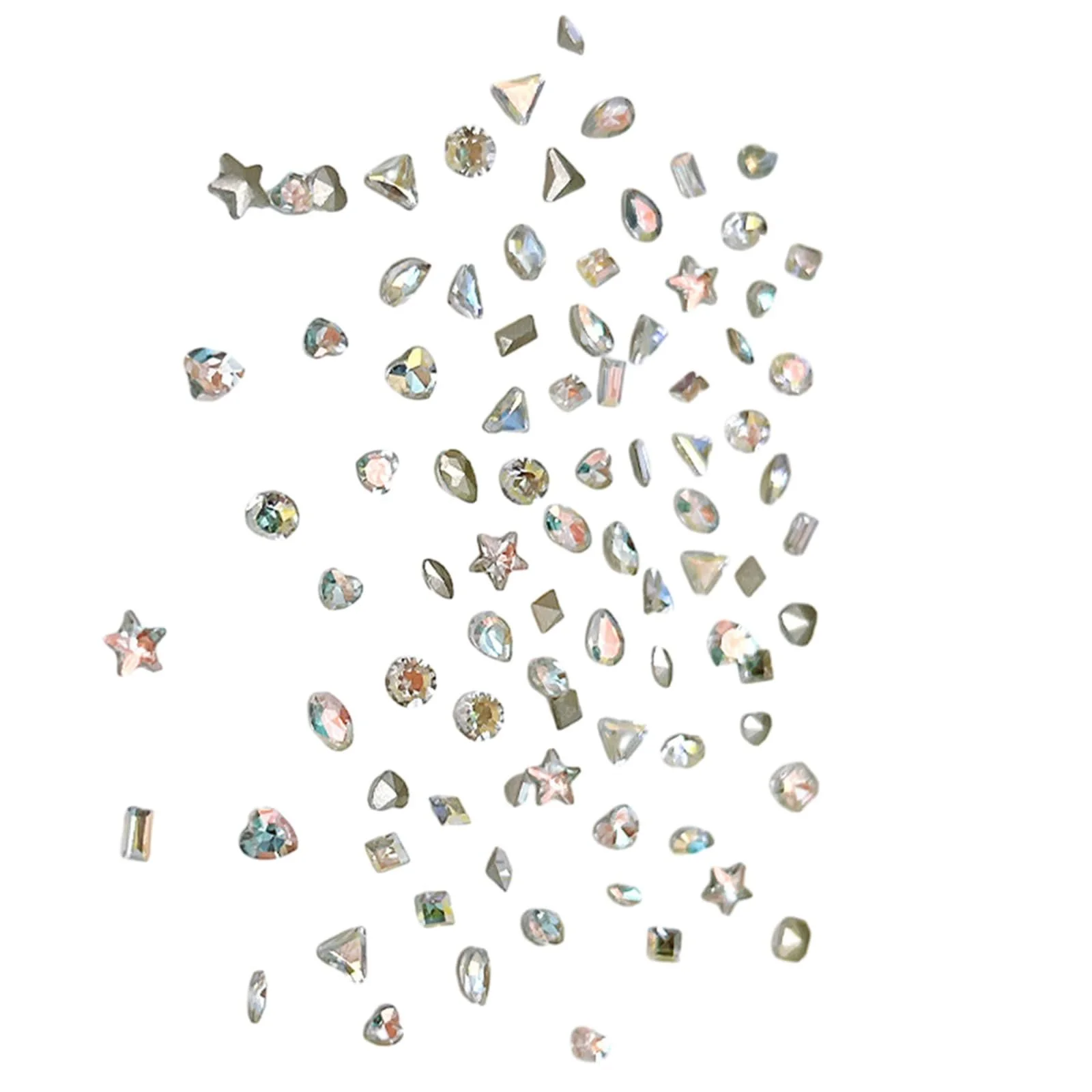 Стразы для ногтей Нерегулярные формы стекло бриллиант хрустальные украшения 3D шармы для ногтей, фото №8