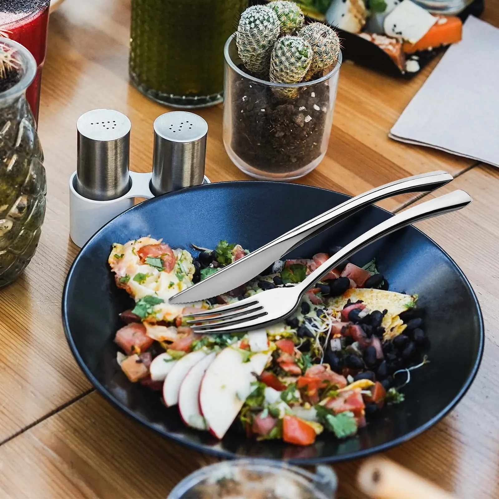 Набір столових приборів GRÄWE 200 предметів для 50 осіб, фото №5 Набір столових приборів GRÄWE 200 предметів для 50 осіб, фото №5