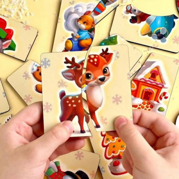 Деревянный пазл Половинки Животные, фото №2 Деревянный пазл Половинки Животные, фото №2