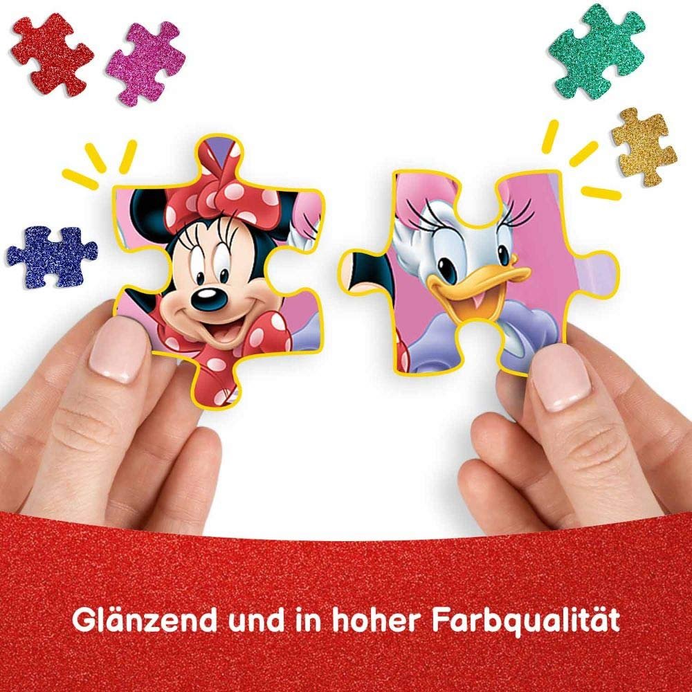 Пазл Trefl Disney Frozen II Glitter Minnie 100 деталей з блискітками, фото №6