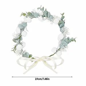 Вінок Квітковий Регульований Аксесуар для волосся з квітковим вінком synthetic.ua - Фото 1