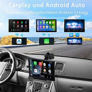 Сенсорний монітор 9" Plimpton L2 / CarPlay / Anroid Auto / Bluetooth / Wi-Fi / AUX / Чорний synthetic.ua - Фото 1