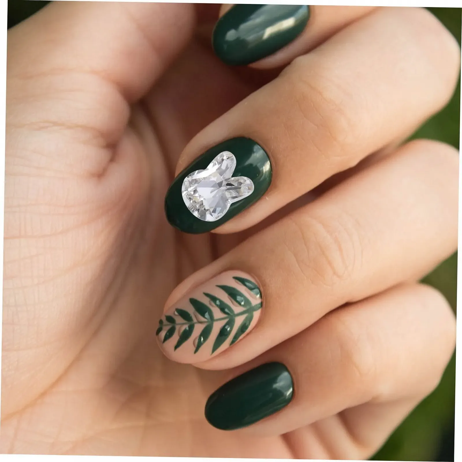 Прикраси для нігтів Кролик 60 шт, кристали, діаманти, фото №5 Прикраси для нігтів Кролик 60 шт, кристали, діаманти, фото №5