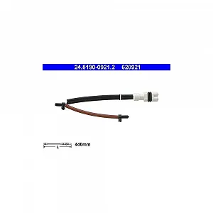 Датчик износа тормозных колодок ATE 24.8190-0921.2 для PORSCHE задний мост - Фото 1