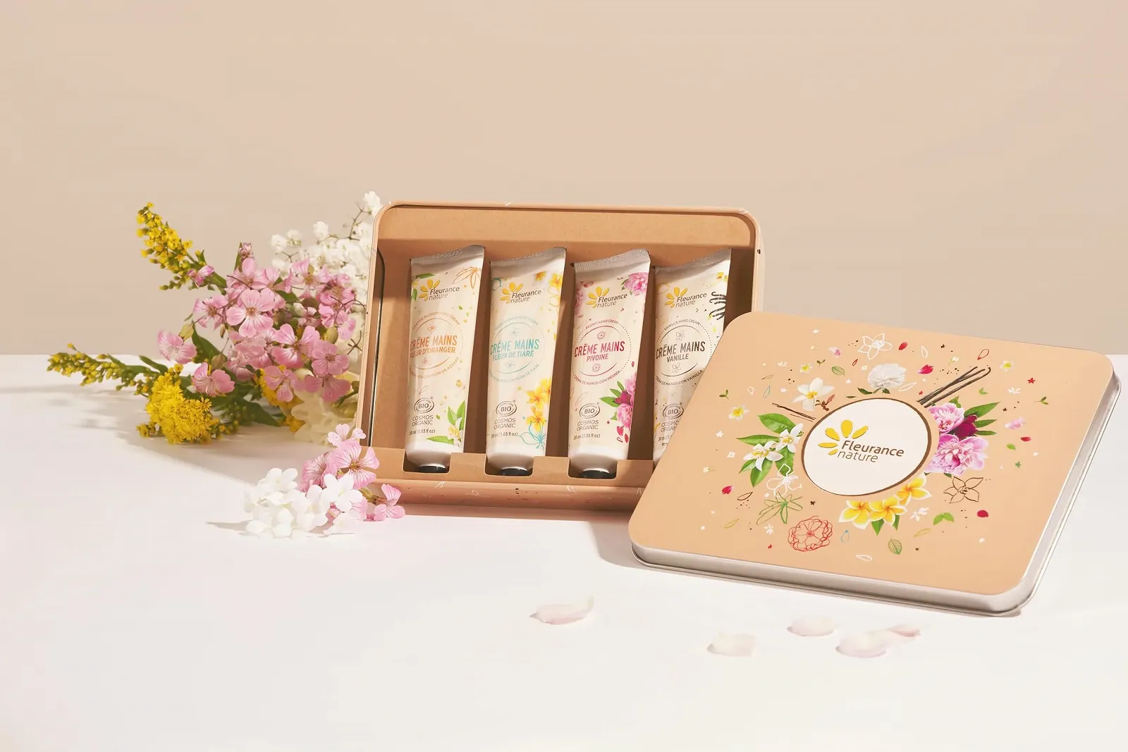 Крем для рук Fleurance Nature Набор по уходу Четыре ароматизированных крема для рук в подарочной коробке, фото №9
