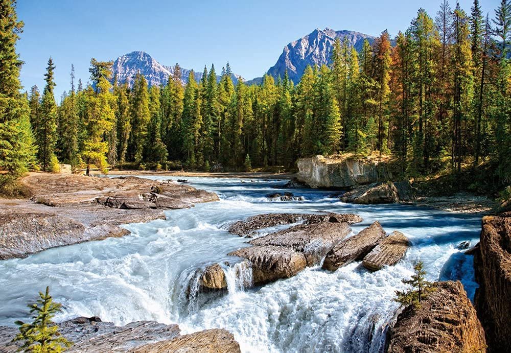 Пазл Castorland Athabasca River Jasper National Park Canada 1500 деталей, фото №2