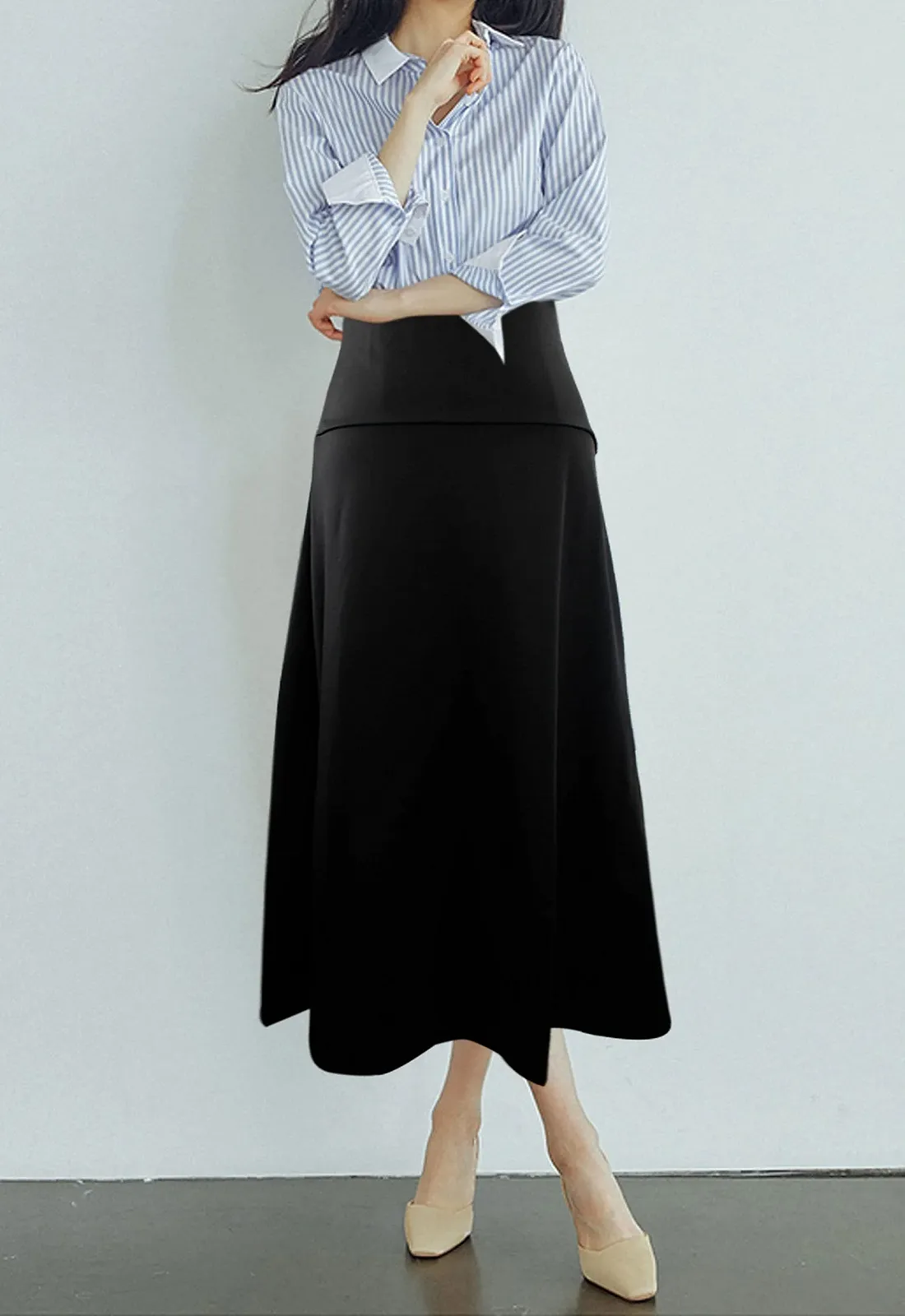 Спідниця MilyaDE Максі Елегантна A-силуету Довга, фото №7