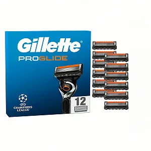 Сменные лезвия для бритвы Gillette Proglide 12 шт. - Фото 1